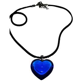 Baccarat Crystal Heart Romance Azul