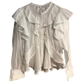 Isabel Marant Tops Blanco