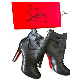 Christian Louboutin boots black louboutin Black