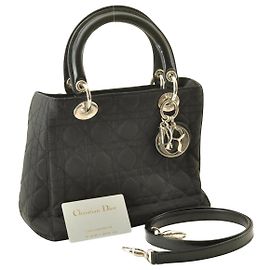 Borsa a mano Christian Dior Nero