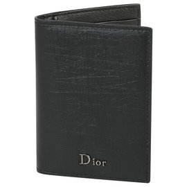 Christian Dior-Dior wallet new-Black