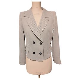 Casaco crossover Max Mara Bege de viscose Bege