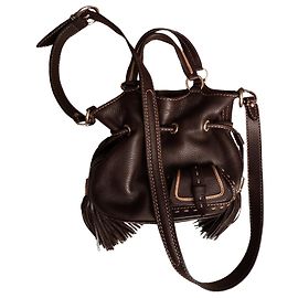 Sac Lancel Premier flirt Cuir moka taille S Marron foncé