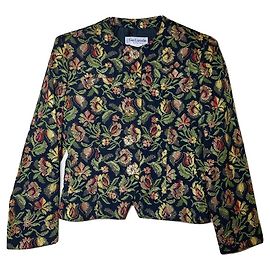 Guy Laroche JAHRGANG 80s Jacke Mehrfarben