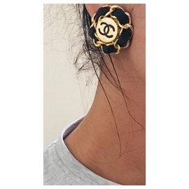 Chanel-Chanel earring-Black