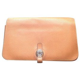 Hermès Portefeuille Dogon Vintage Hermes Marron
