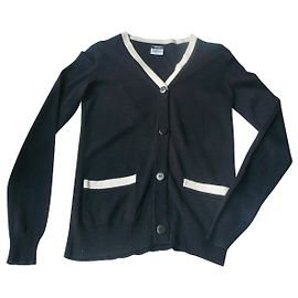 CHANEL UNIFORM TS Navy Cardigan Marineblau