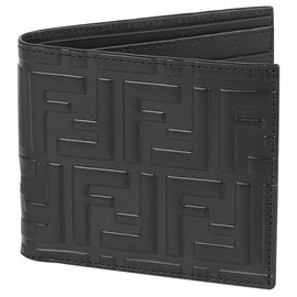 Fendi-Fendi mens wallet-Black