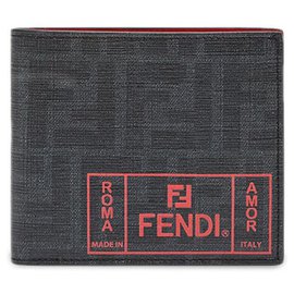 Fendi-Fendi mens wallet-Grey