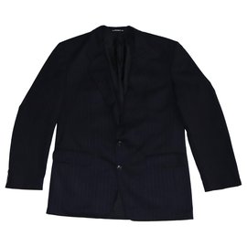 Yves Saint Laurent-Blazers Jackets-Navy blue