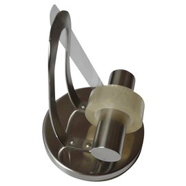 Autre Marque-Vintage design steel tape dispenser-Silvery