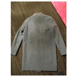 Zara-ZARA wool coat-Grey