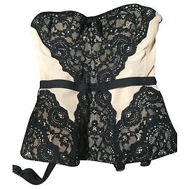 CORSET AGENT PROVOCATEUR Black Pink