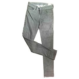 Vaqueros slim emporio armani Negro Gris Gris antracita