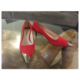 Miu Miu-SHOES with small heels MIU MIU-Red