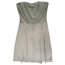 Robe mini Pinko turquoise en viscose avec bustier corset Vert clair Turquoise