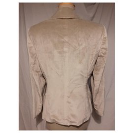 Escada-chaqueta de sport-Blanco roto