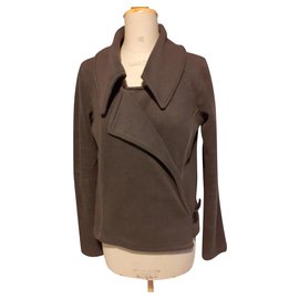 Ikks Grey Fleece Biker Jacket Grey