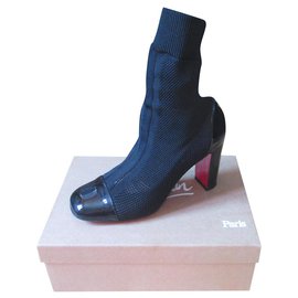 Christian Louboutin-taco sock-Black