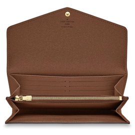 Louis Vuitton-Sarah Brieftasche neue LV-Braun