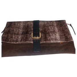 Dsquared2-shoulder bag-Light brown