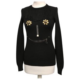 Moschino Cheap And Chic-Tricots-Noir