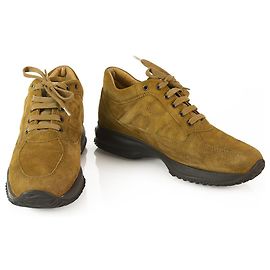 Chaussures en daim brunes claires de HOGAN Interactive By TOD'S 37,5 Marron