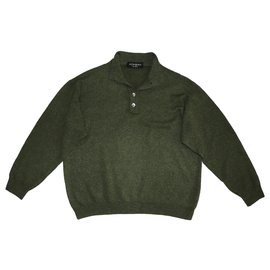 Yves Saint Laurent-Sweaters-Green