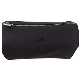 Sac Dior Roller Bowling en cuir noir Noir