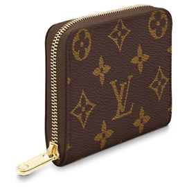 Louis Vuitton Moeda Zippy nova Marrom