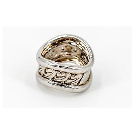 Autre Marque VAN DER BAUWEDE White Gold Ring Size 54 Silvery