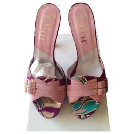 Dior Sabots Rose