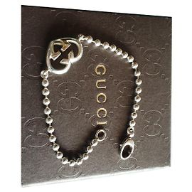 Bracciale Gucci Brit Heart in argento 925 Argento