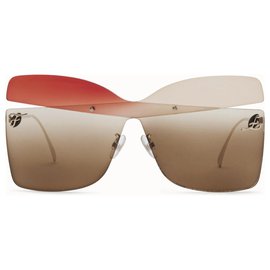 Fendi-FENDI SUNGLASSES GLASSES LUNETTES KARLIGRAFY-Multiple colors