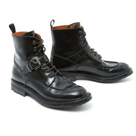Church's-SOLID BLACK FR38-Black