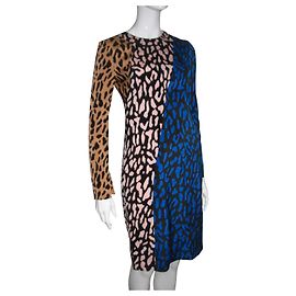 Robe Diane Von Furstenberg Belmont Imprimé Léopard Multicolore Imprimé léopard
