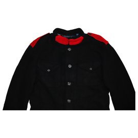 Polo Ralph Lauren-Men Coats Outerwear-Black,Red