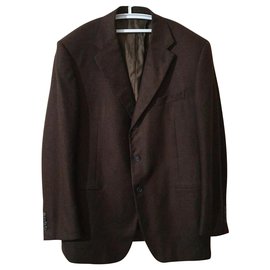 Gianfranco Ferré-Vestes Blazers-Marron