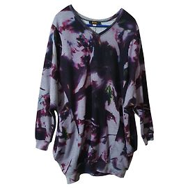 Vestido estilo sudadera Diesel algodón Multicolor