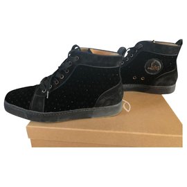 Christian Louboutin-Louis orlato woman rhinestone-Black