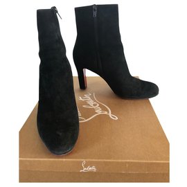 Christian Louboutin-Miss tack booty 85-Black