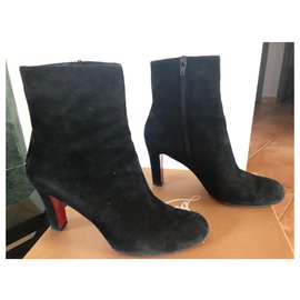 Christian Louboutin-Miss tack booty 85-Black