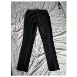 Chanel-Pants, leggings-Black