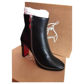 Christian Louboutin-CHRISTIAN LOUBOUTIN, Christian Louboutin Telezip. NEW-Black