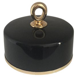 Caixa de jóias ou bolso vazio preto e dourado First Van cleef & Arpels Preto Dourado