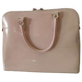 Carlo Pazolini Handbag Pink Patent Leather Pink