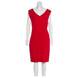 Diane Von Furstenberg Abito DvF Bevin in rosso Rosso