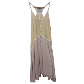 Vestito Java , modello iconico del marchio Heimstone Bianco Beige Giallo