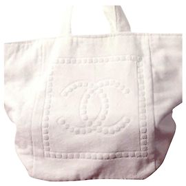Chanel Strandtasche Weiß