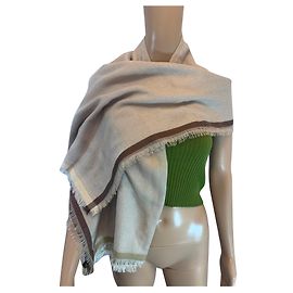 Loro Piana Kaschmirschal Braun Beige